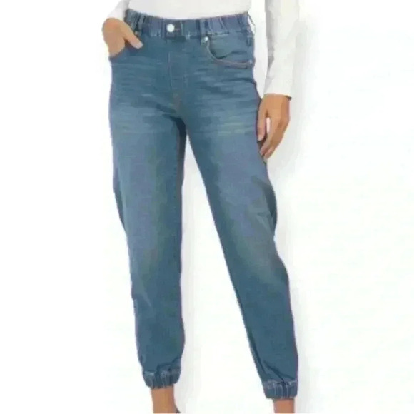 BlankNYC Jean Joggers Pants Blue - Picture 1 of 7